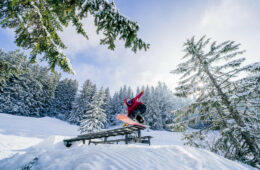 Les Gets snowpark